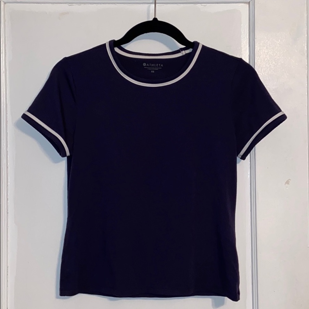 Navy blue Athleta t-shirt